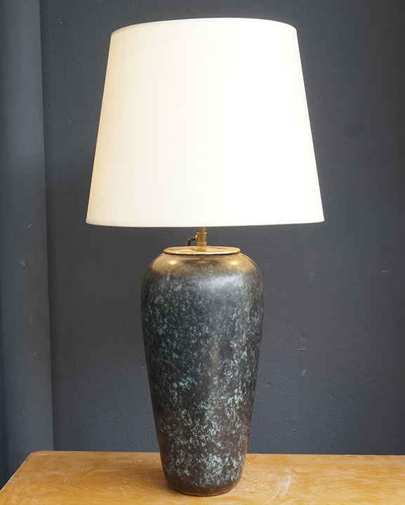 L 771 – Lampe  Christofle  Haut : 63 cm / 24,6 in.