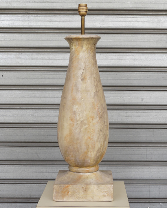 L 789 – Lampe céramique   Haut : 71 cm /  27,4 in.