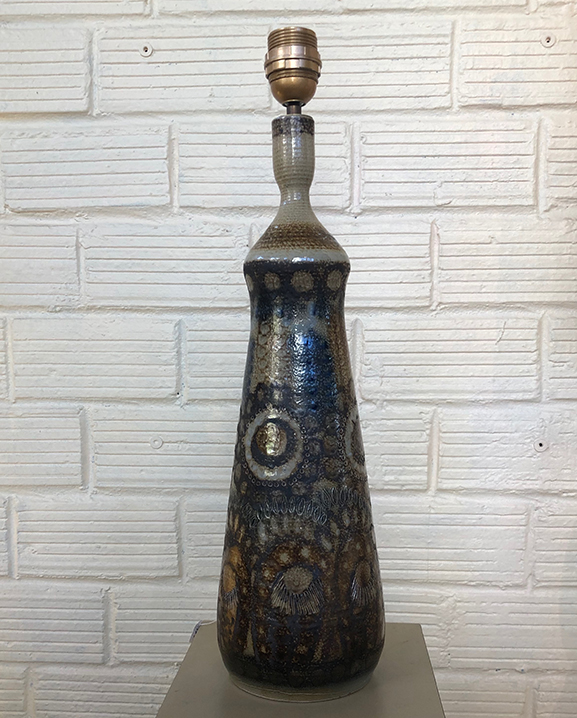 L 827 – Lampe  Keraluc   Haut : 35 cm /  13,65 in
